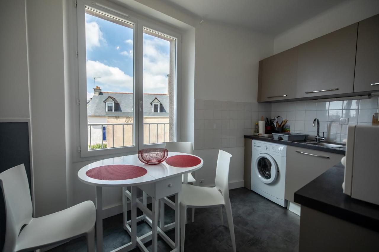 Le Kador, Appartement Avec Vue Sur Mer Crozon Bagian luar foto